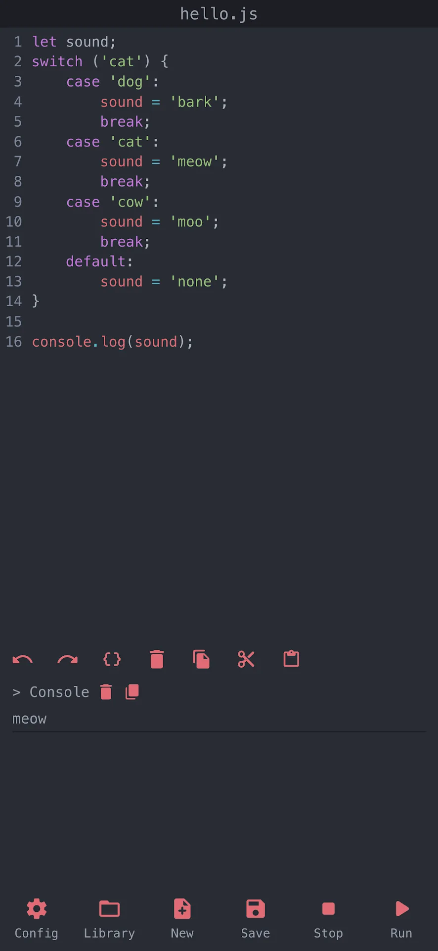 JavaScript Editor MOD — Screenshot 3