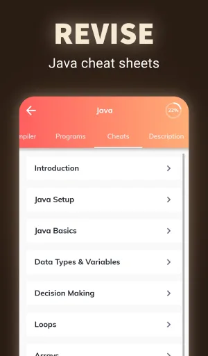 Learn Java مهكر — لقطة شاشة 8