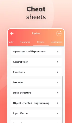 Learn Python — Capture d’écran 8